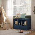 thumbnail image 3 of Ameriwood Home Tyler Enfants Cube de Rangement avec Tiroirs en Bleu Marine, 3 of 11