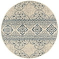 thumbnail image 5 of SAFAVIEH Beach House Kiaran Southwestern Indoor/Outdoor Runner Rug Blue/Cream, 2' x 8', 5 of 10