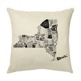 thumbnail image 1 of Up to 65% Off SMihono Independence Day Pillowcase Cartoon Style Linen Digital Printing Pillowcase, 1 of 1