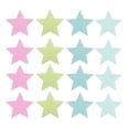 thumbnail image 1 of Pegatina de pared luminosa de 300 Uds., Pegatina en forma de estrella que brilla en la oscuridad, calcomanía creativa para pared, decoración de habitación de niños para el dormitorio del hogar, 1 of 5