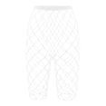 thumbnail image 1 of XIAQUJ Chaussettes Résille Mi-Mollet Transparentes Ajourées pour Femmes Chaussettes de Base (Grand Filet) Collants Blanc_001 A, 1 of 3