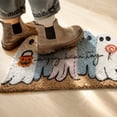 thumbnail image 4 of Sulaicai Cute Ghost Pumpkin Halloween Doormat, Non Slip Absorbent Washable Entrance Welcome Mat, Seasonal Holiday Decor Rug for Porch Kitchen Bathroom Bedroom Indoor Outdoor, 4 of 7