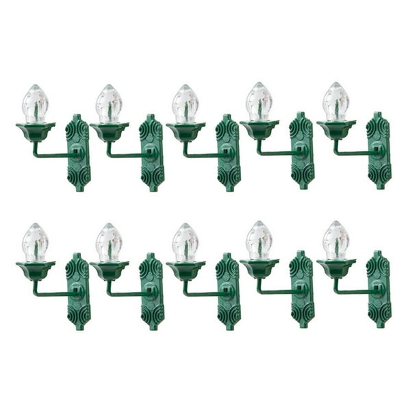 10 unids Mini Lámpara de Pared Lumina Modelos Arena Mesa de Arena Edificio Materiales DIY
