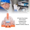 thumbnail image 3 of 3 Pole Disconnect Knife Switch Double Throw Knife Switch Power Disconnect Switch For Home Appliances, 3 of 8