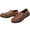 Brown, variant on Camel Crown Leather Shoes for Men Loafers Soft Mens Slip on Shoes Casual Comfort Moccasin Daily Flats Driving Lightweight Walking Sneakers Shoes Outdoor Brown