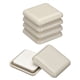 thumbnail image 1 of Deslizadores de muebles Uxcell, almohadillas deslizantes cuadradas autoadhesivas de plástico para sillas en alfombras, gris 1.18" 12 piezas, 1 of 6