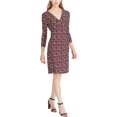 thumbnail image 2 of American Living Vestido Geo Vaina Mujer, Rojo, 12 American Living Vaina, 2 of 2
