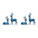 thumbnail image 1 of Cateissary Figuras de ciervos de lujo con detalles en el hogar de 2 piezas para un adorno de estilo único para la decoración del hogar azul M azul METRO 2Conjunto, 1 of 6