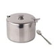 thumbnail image 1 of Yuarrent Recipiente de acero inoxidable para chiles y azúcar, lata de almacenamiento para condimentos de pimienta, caja para barbacoa para Cocina y Comedor Largo, 1 of 6