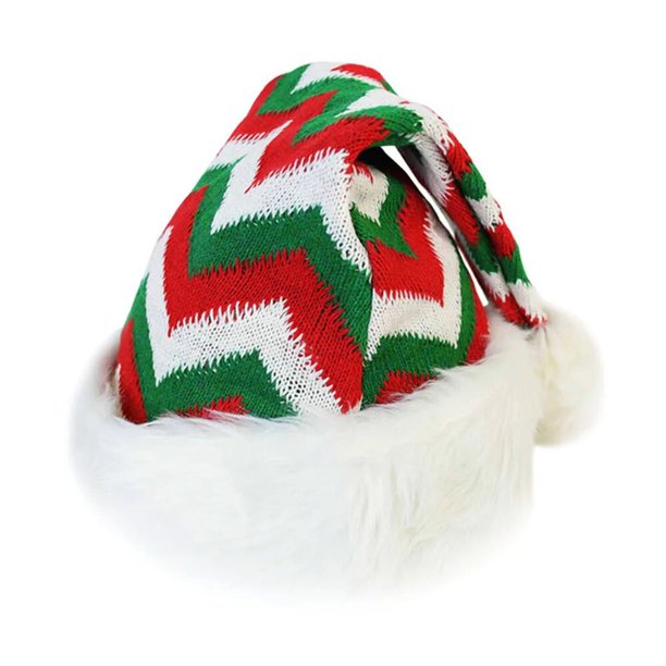 BalleenShiny-gorros de Navidad para adultos, sombreros de terciopelo neutro, cómodos adornos navideños, suministros para fiestas de Año Nuevo