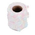 thumbnail image 4 of Flowers Tulle Rolls 8cm 10yd Exquisite Bright Beautiful DIY Flexible Wide Application Tulle Roll Spool FabricGradient Pink Yellow, 4 of 4