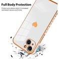 thumbnail image 3 of Compatible with iPhone 13 Case Love Heart Plating Electroplate Luxury Elegant Case Camera Protector Soft TPU Shockproof Protective Corner Back Cover iPhone 13 Case -White, 3 of 10