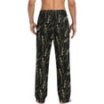 thumbnail image 2 of Top-kevin Multi- Skeletons Pajama Pants for Men PJs Bottoms Sleepwear Lounge Pants with Pockets, 2 of 13