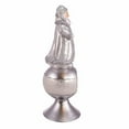 thumbnail image 3 of Kurt S. Adler Noble Gems Silver Santa Tree Topper, 8.75-Inch, 3 of 3