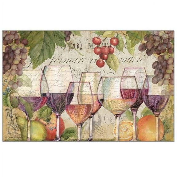 CounterArt "Wine Country" 24 Sheet Premium Paper Stock  Placemats