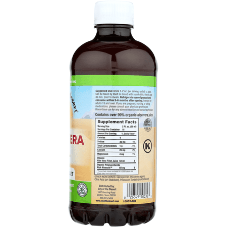 Lily Of The Desert - Aloe Vera Gel Whole Leaf - 32 oz.
