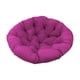 thumbnail image 5 of Silla hamaca con cojín 60cmx60cm Cesta colgante Cojín redondo Cesta colgante Violeta, 5 of 9
