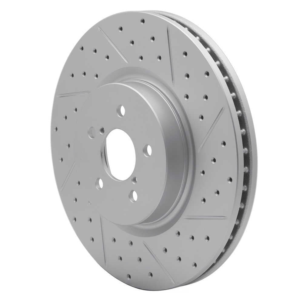 Dynamic Friction Company 830-13018R DFC Geoperformance Rotor - Drilled and Slotted