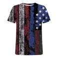 thumbnail image 4 of Hombres Casual cuello redondo Popular 3D bandera digital impresión pulóver Fitness deportes pantalones cortos mangas camiseta blusa Pompotops  oipoqjl32800, 4 of 5