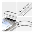 thumbnail image 4 of Decase for Google Pixel 9 / 9 Pro Clear Case with Metal Stand Ring Holder, Ultra Thin Transparent Case for Google Pixel 9 / 9 Pro for Women Men,Shockproof Stand Cover with Lens Protector,White, 4 of 6
