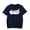 Navy, variant on Chiikawa T-shirt, A Stylish Round-neck Unisex Harajuku Cute Chiikawa Printed Short-sleeved Top