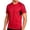 Red, variant on Men's Big and Tall Swim Shirt Short Sleeve UPF 50 Sun Protection SPF UV Moisture Wicking Lightweight Quick Dry Rash Guard Size M-5XL Red