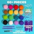 thumbnail image 4 of Air Dry Clay Mini Maker Creations Play-Doh hace 6 llaveros, 4 of 9
