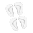 thumbnail image 3 of Almohadillas para plantillas ortopédicas de silicona para el arco del pie (transparentes), 3 of 15