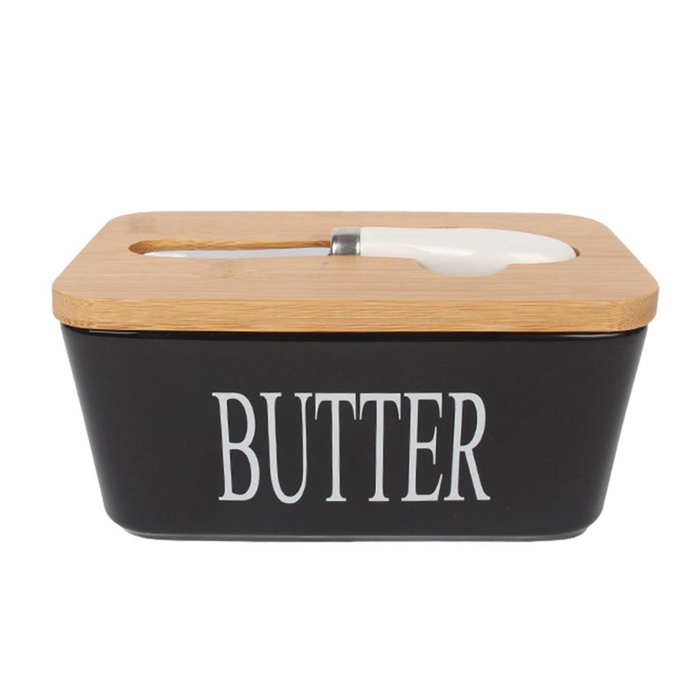 GOTIDA Butter Dish with Lid Butter & Cream Cheese Container for