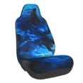 thumbnail image 1 of Balery Wolf Funda de Asiento para Auto con Diseño - Cubierta Frontal Suave y Transpirable con Protector Antideslizante- 1 Unidad, 1 of 5