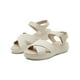 thumbnail image 2 of Sandalia Para Mujer Plataforma Acabado Tejido Color Beige beige 23.5, 2 of 7