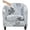 Colora37, variant on Club Chair Slipcover 2 Piece Stretch Printed Round Barrel Chair Covers Removable Tub Chair Slipcover with Elastic Bottom Chair Coverings Furniture Protector Cover for Living Room