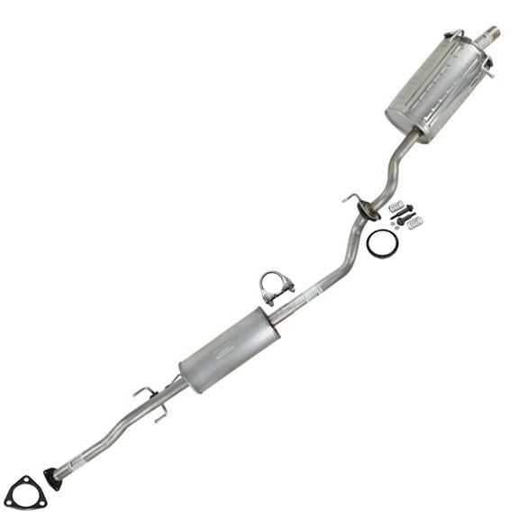 Resonator Pipe Muffler Kit Compatible for 2010-2011 Honda CR-V 2.4L Japan Built