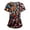 B_Blue&40Uahgid, variant on Garbnen Valentine Scrub Tops Women Plus Size Love Heart Graphic Short Sleeve V Neck Workwear Women with Pocket Stretch Uniforms Scrubs for Women S-5XL