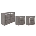 thumbnail image 2 of Set de Cajonera y 2 Buros Emilia Gris - Kessa Muebles, 2 of 5
