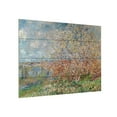 thumbnail image 2 of Trademark Fine Art 'Spring 1880' Wooden Wall Art Art by Claude Monet, 2 of 3