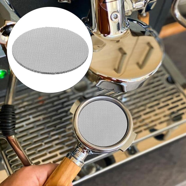 Malla de Pantalla de de Filtro de Café Reutilizable para Repuesto de Piezas de Filtro de Portafiltro Espresso , 53,5 mm 50 μm 1,7 mm 535 mm 50 μm 17 mm perfecl Pantalla Filtros Café