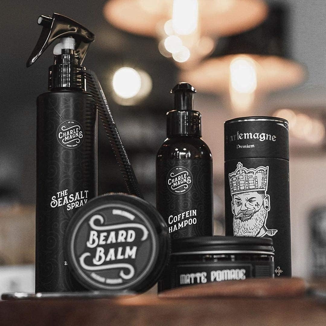 Charlemagne Original Hair Pomade 100g Water Based Strong Flexible Hold Cherry Oud Made in Germany