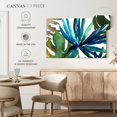 thumbnail image 5 of Elephant Stock Tropic Sway I Wall Art - Horizontal Canvas Wall Art - Living Room Wall Decor - Floral And Botanical Canvas - White And Blue Decor By Asia Jensen - 12" x 8", 5 of 8