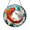 Acrylic 3.5 Inch, variant on Twin Fish Design Faux Stained Glass Suncatcher – Decorative Hanging Art