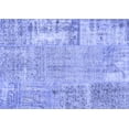 thumbnail image 1 of Ahgly Company Machine Washable Indoor Rectangle Patchwork Blue Transitional Area Rugs, 5' x 8', 1 of 4