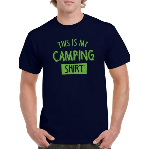 My Camping Shirt T-Shirt Men -Smartprints Designs, Male x-Large