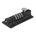 thumbnail image 4 of Combination Door Latch Lock, Rust Resistant Coating Body Keyless Security Wide Application 4 Digit Lock   For Storage Cabinets For Shoe Racks For Mailboxes Black,Silver, 4 of 8