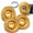 3*CircularArc, variant on Z Angle Grinder Polishing Pad, Wood Carving Disc Set, Tungsten Carbide Grinding Wheel Wood Carving for 4" & 4-1/2" Grinders, Woodworking Attachment for Cutting, Shaping, Sanding