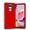 Red+Black, variant on GSA Tough Shockproof Hybrid Case for LG Aristo 5 - Black