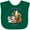 Green, variant on Inktastic Farmer Boy with Happy Farm Animals Boys or Girls Baby Bib