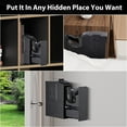 Biometric Slider Handgun Gun Safe, Auto Sliding Door Hand Gun Safe for Pistol for Truck, Desk