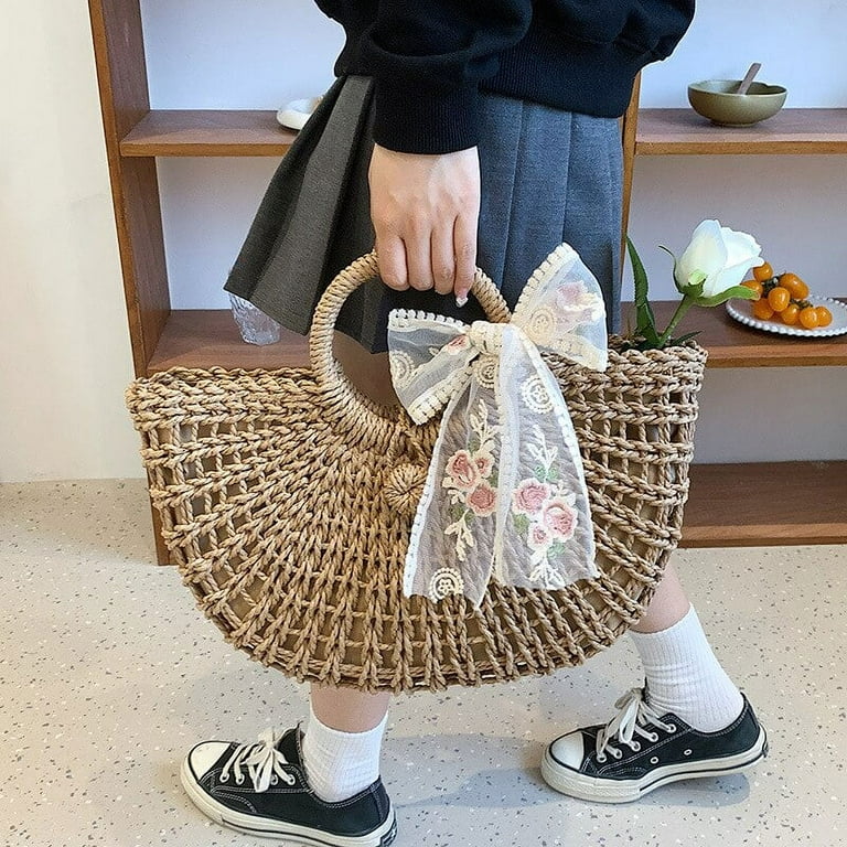 Fashionable Ladies Casual Bucket Bag Handbag