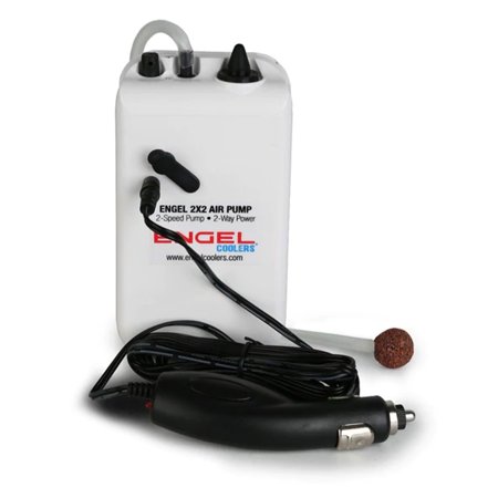 UPC: 0816219020537 | ENGEL ENG-AP Portable Live Bait 2 Speed Aerator Pump w/ 12V Adapter