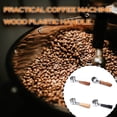 thumbnail image 3 of Bewildely Máquina de café con mango de madera, portafiltro sin fondo para cocina, cuenco para polvo de tres orejas, herramienta de fabricación, filtrado Juegos de servir café y té tipo 4 Bewildely HA064525-04, 3 of 6